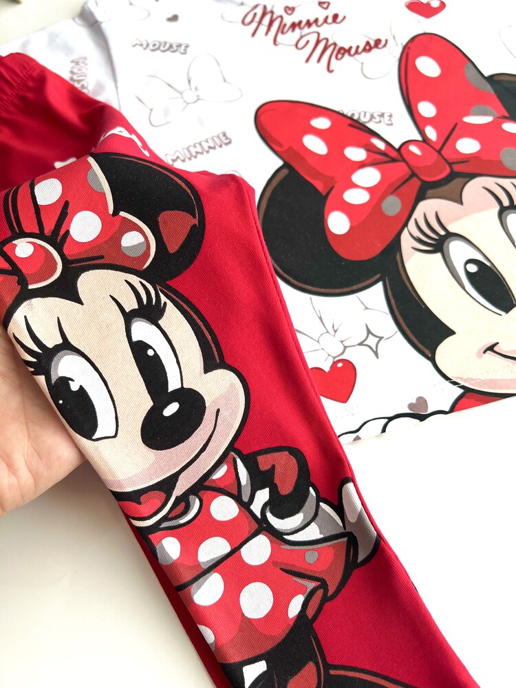 MİNNİE MOUSE DESENLİ TAYTLI TAKIM