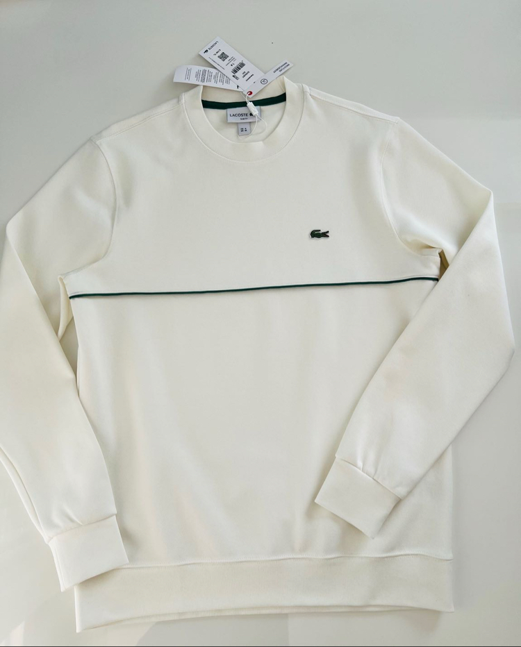 EKRU BİSİKLET YAKA ERKEK SWEATSHIRT