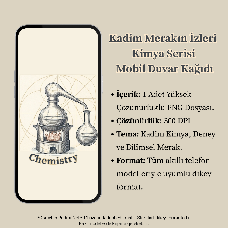 Kadim Merakın İzleri: Kimya Serisi – Dijital Mobil Duvar Kağıdı