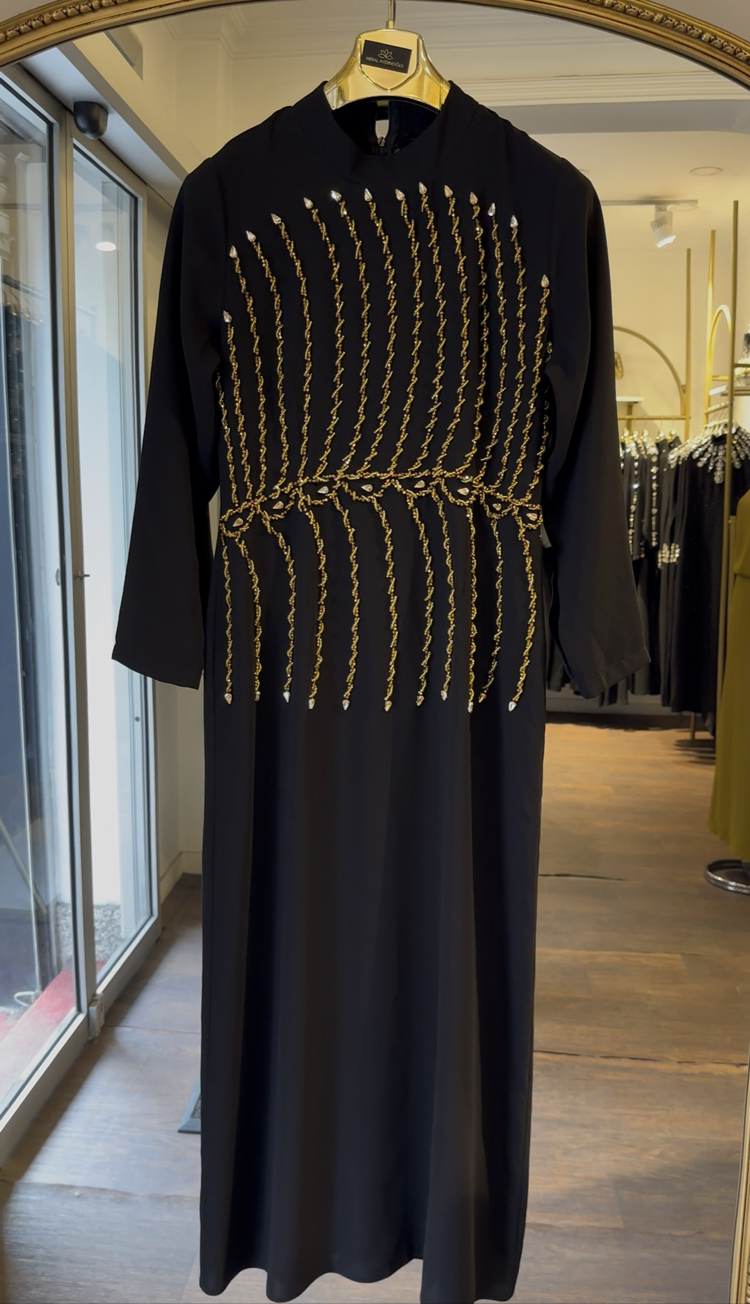 Starablez  gold elbise 