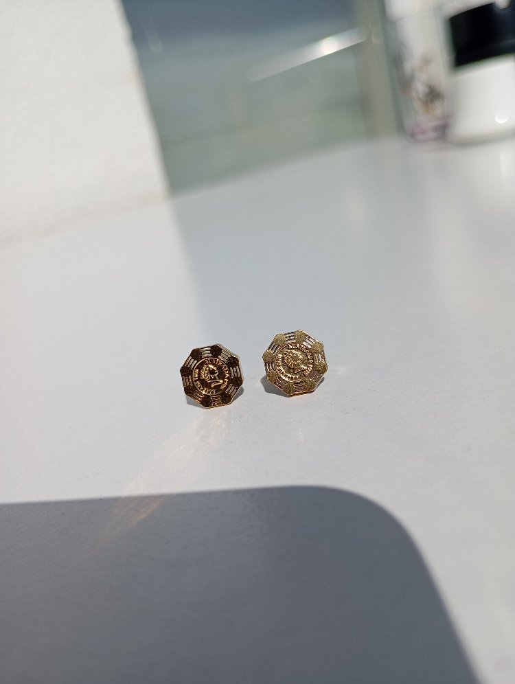 Mini Madalyon Küpe