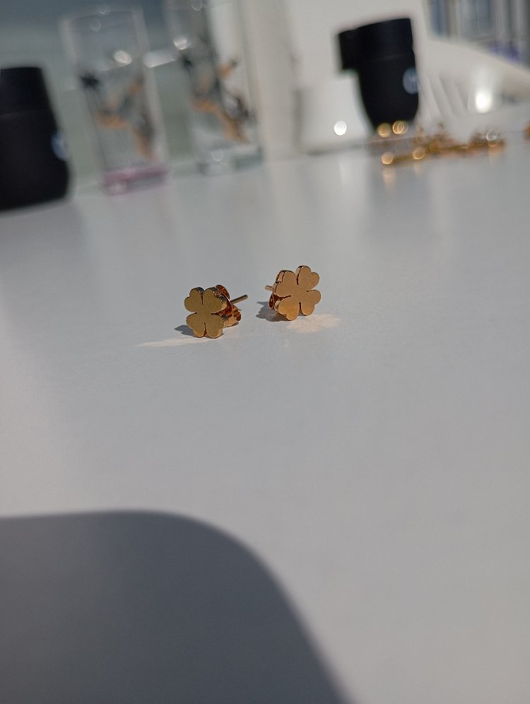 Mini Yonca Küpe