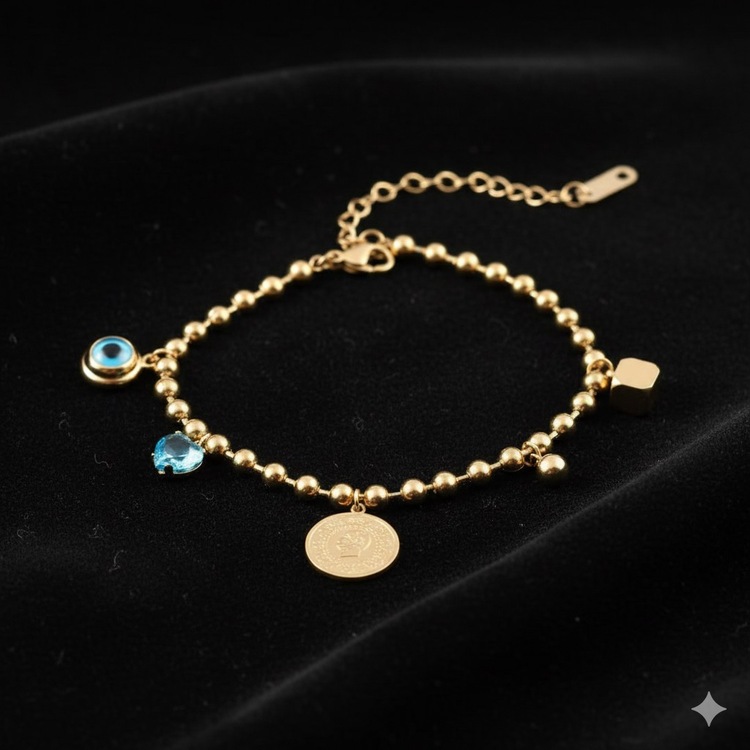 Bileklik Gold Bluey 1649