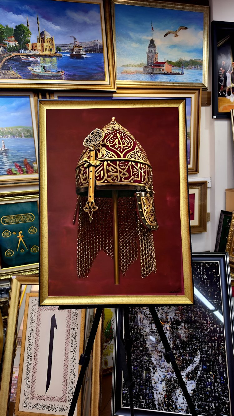 50 70 cm Fatih Sultan Mehmet miğfer