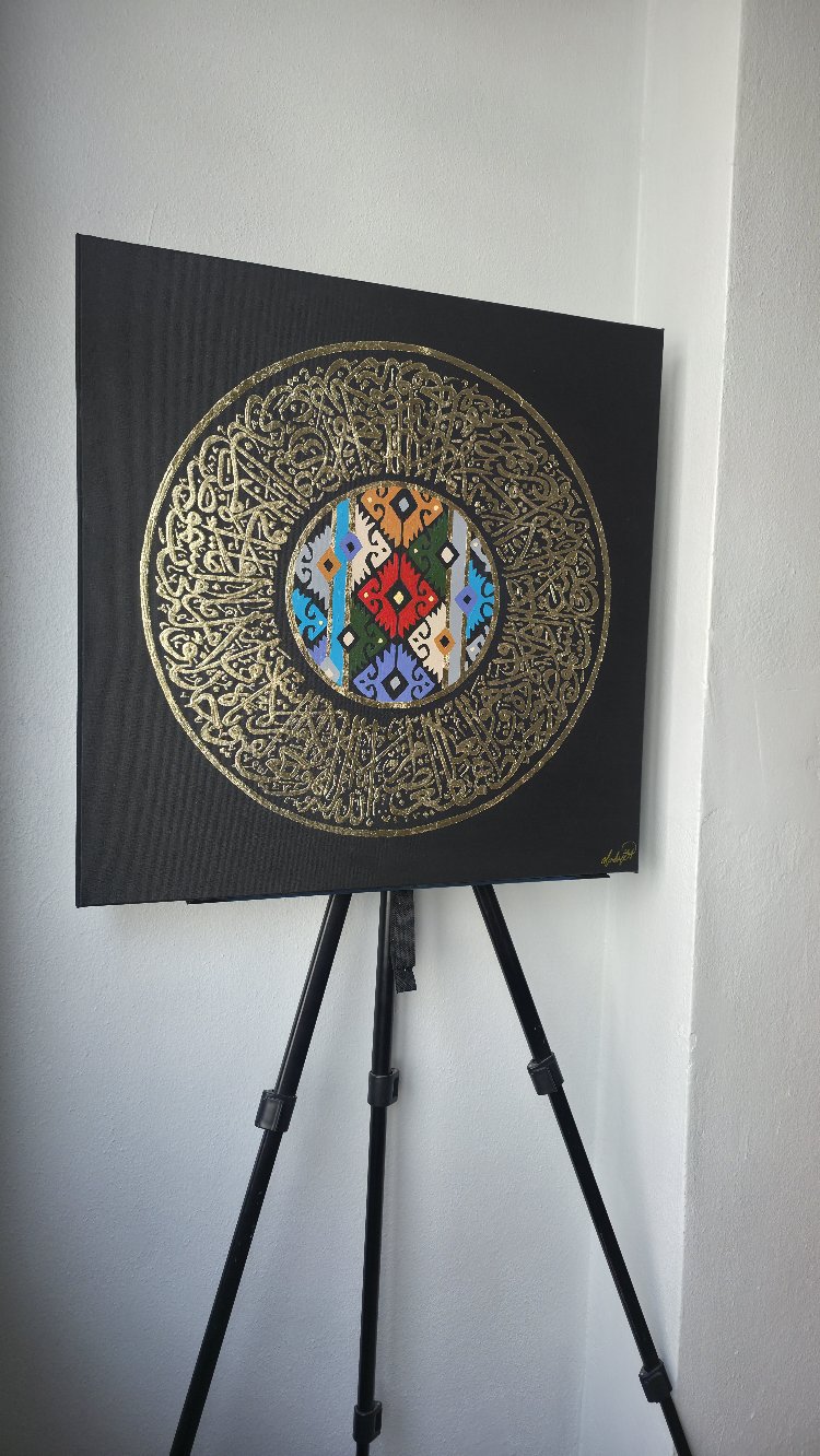 50 50 cm orta cerceveli