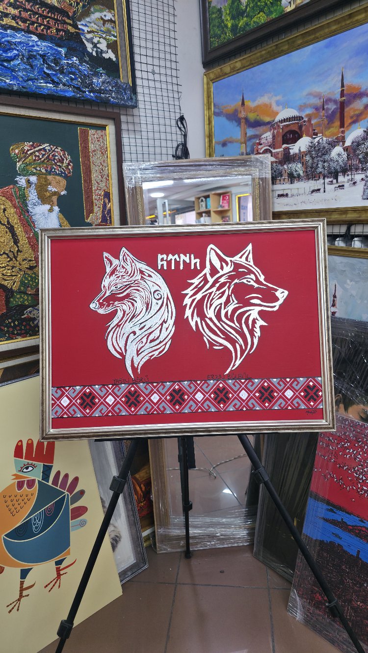 50 70 cm börü asena