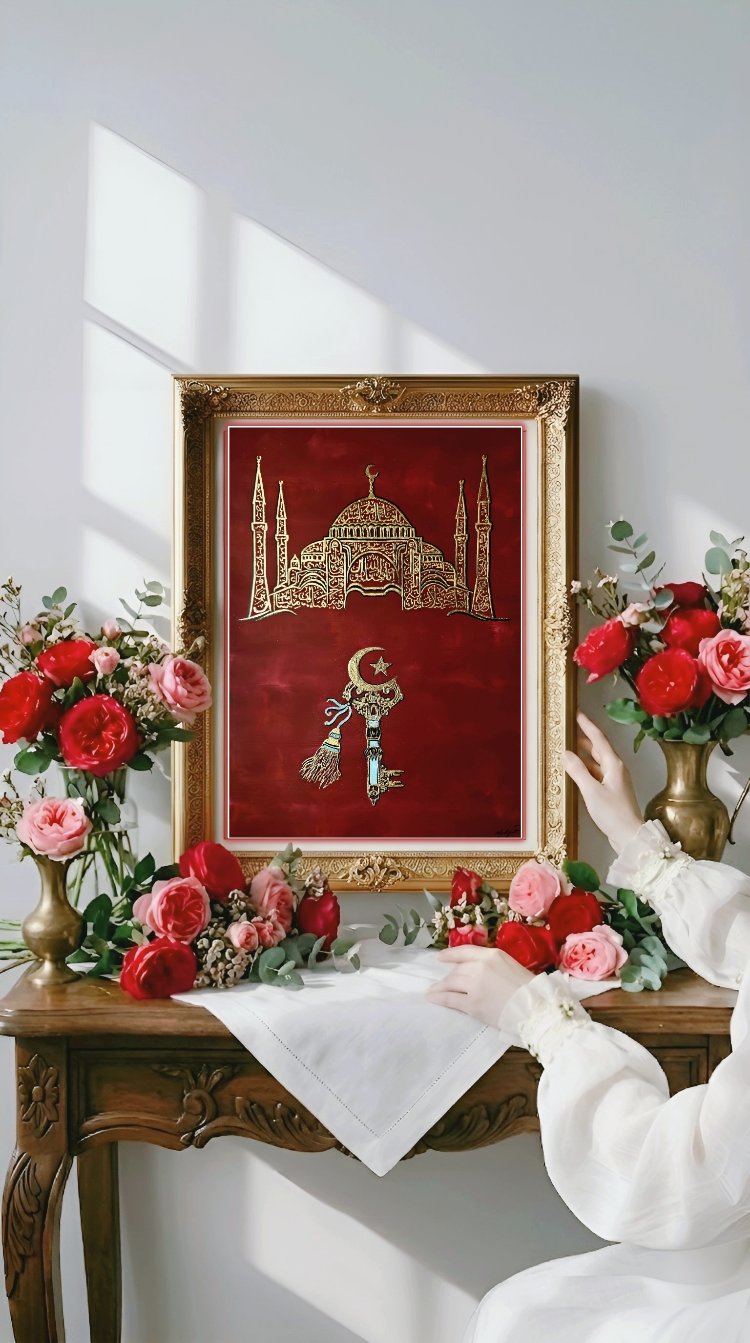 50 70 cm ayasofya