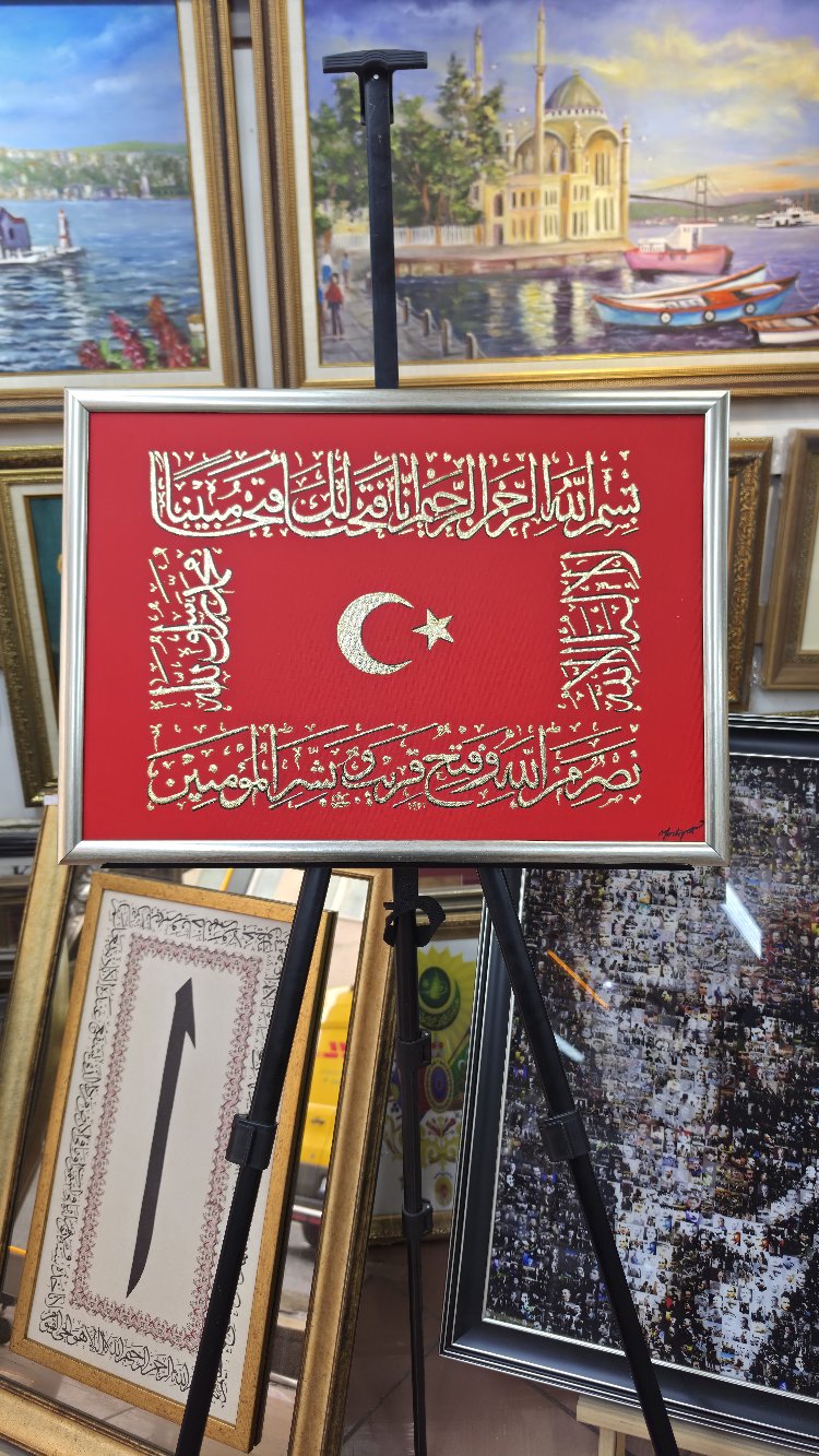 50 70 cm 3 şanlı sancak