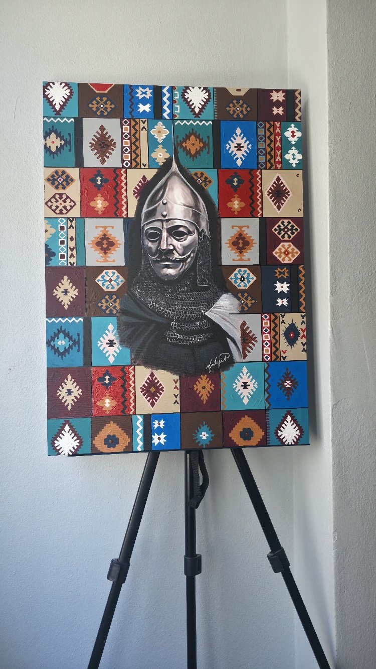 Türk kilim motifli kuman kıpçak
