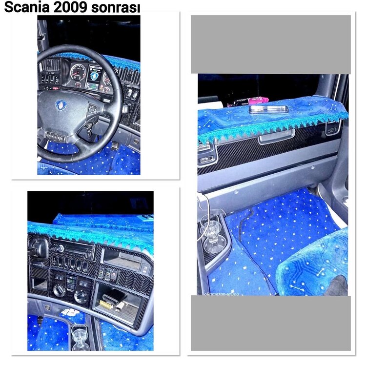 Scania 2009 Sonrası 54 parça Maun Kaplama