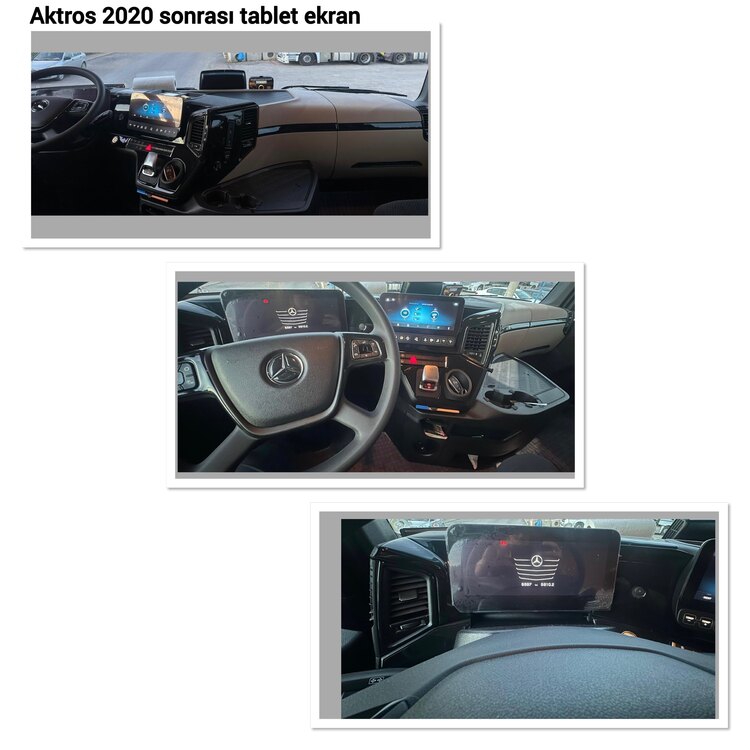 Mercedes Aktros 2020 Sonrası Tablet Ekran 32 Parça