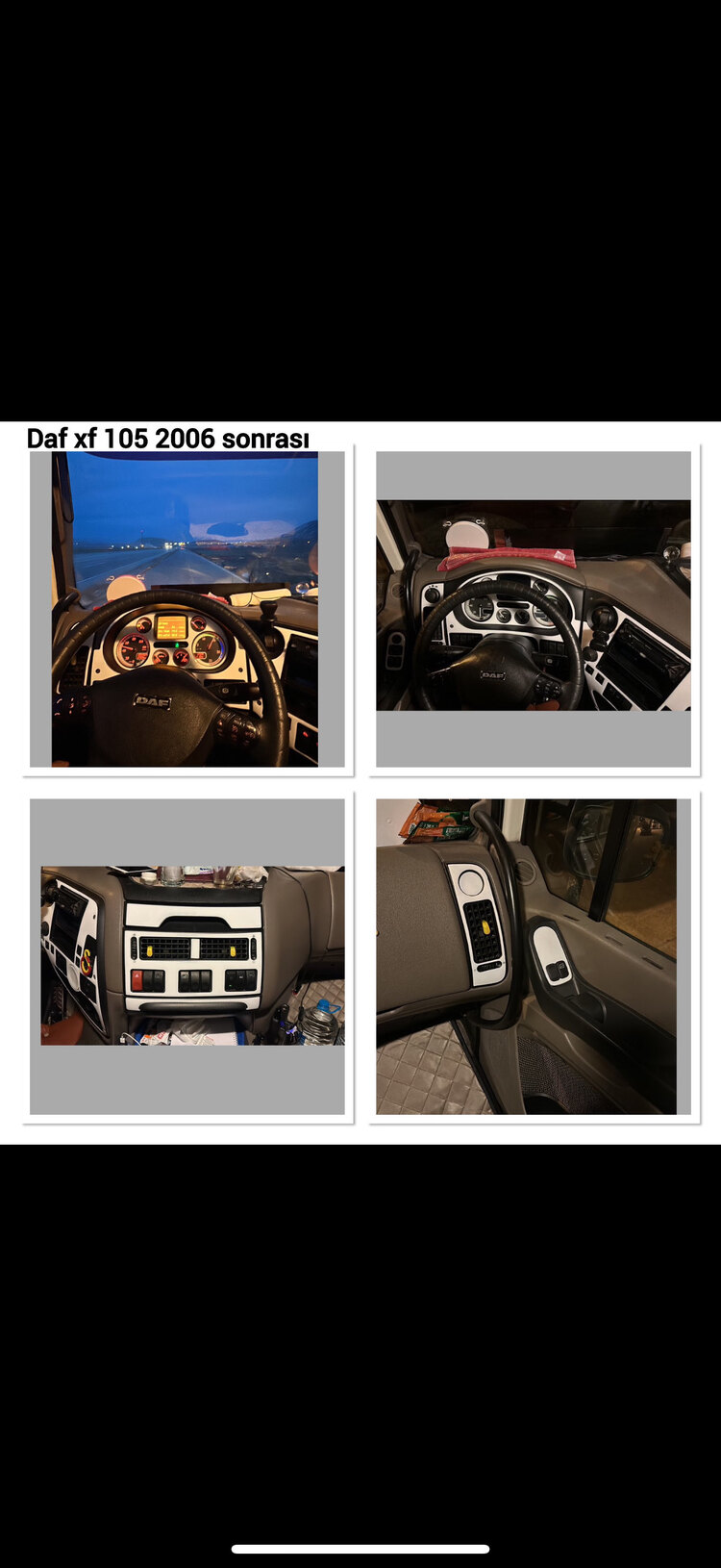 Daf XF 105 2006 sonrası 13 parça Maun Kaplama