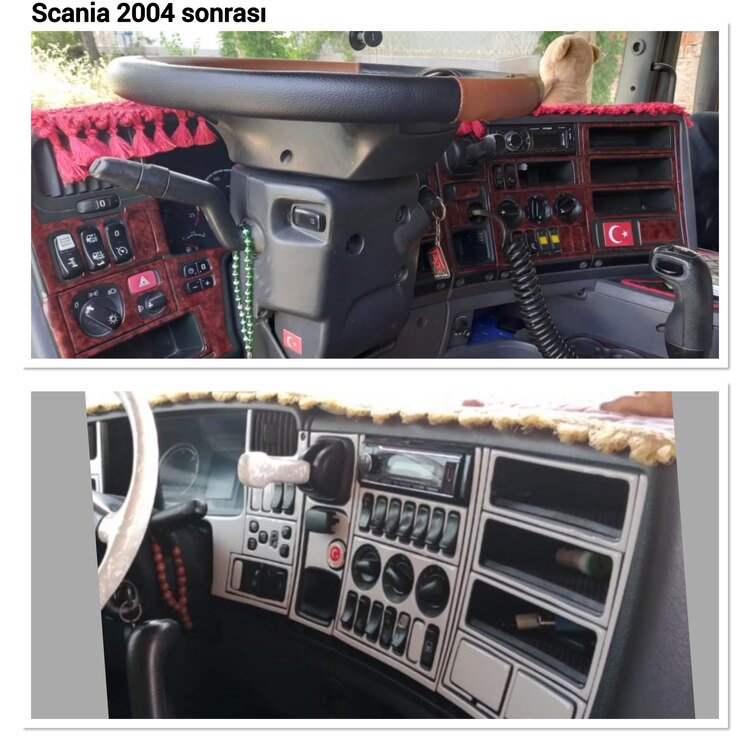 Scania 2004 Sonrası 46 parça Maun kaplama 