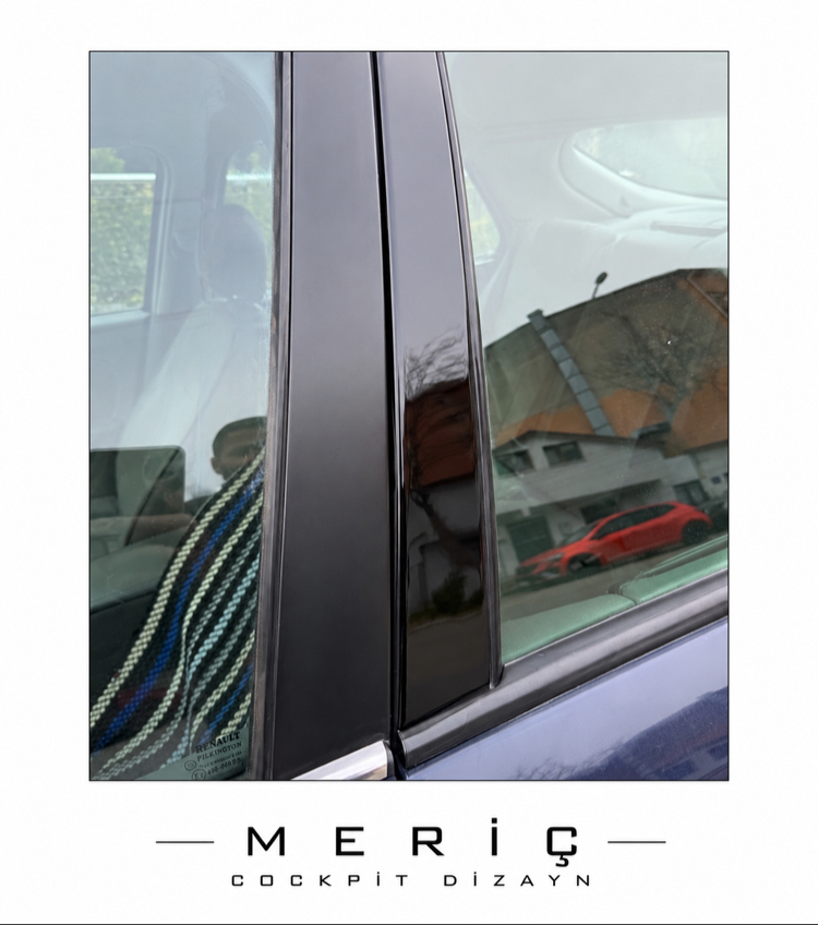 Renault Laguna 2 Piano Black Kapı Direkleri