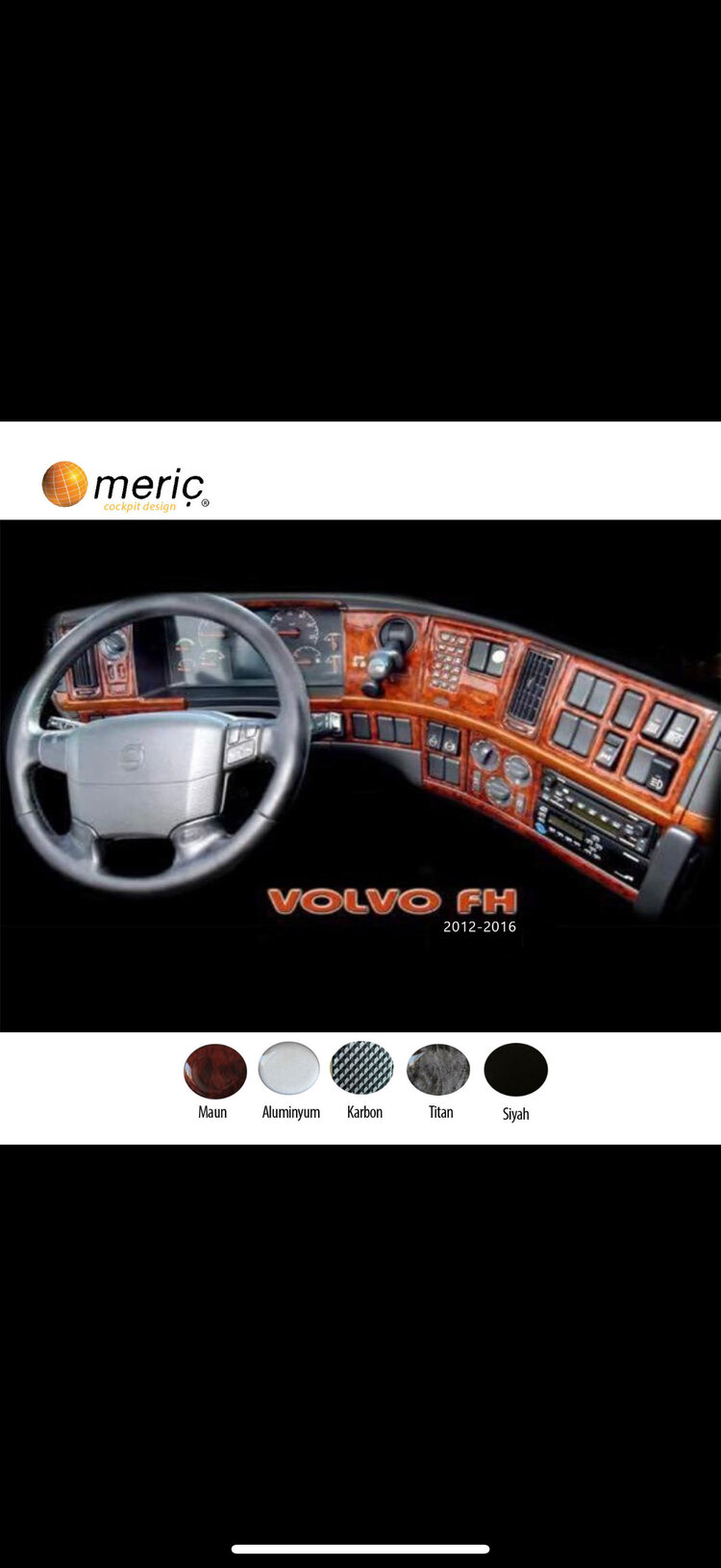 VOLVO FH 2002-2016 23 Parça maun Kaplama