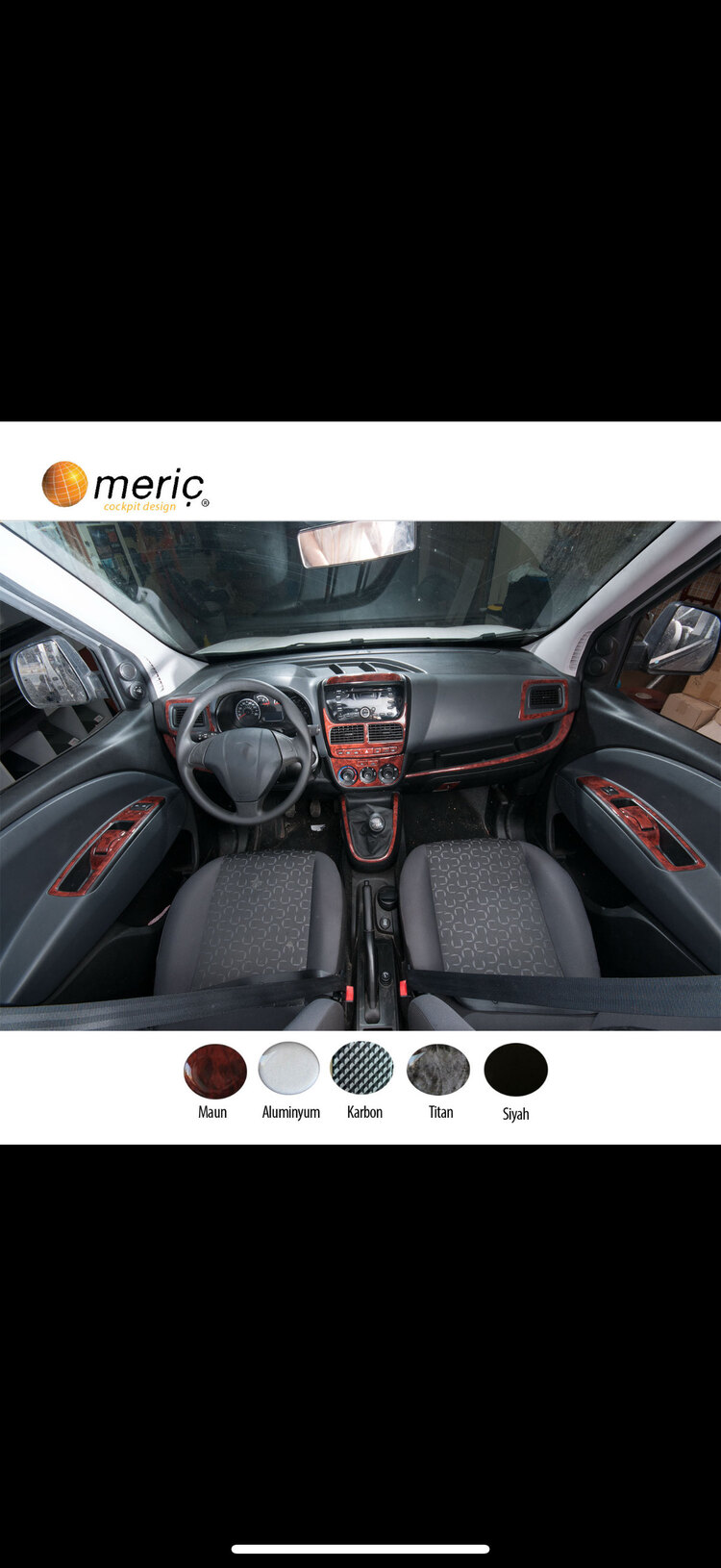 Fiat Doblo 2009-2015 Maun Kaplama 27 Parça