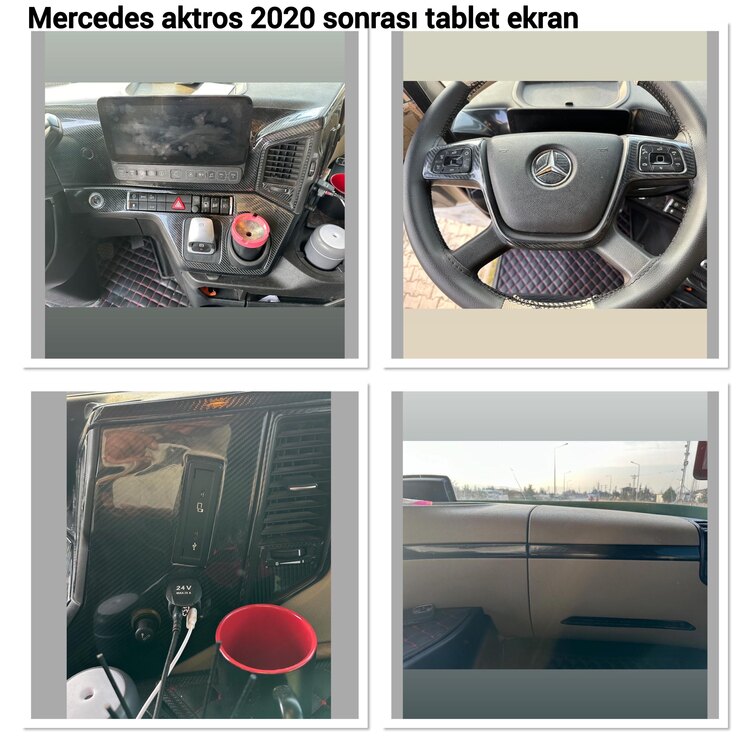 Mercedes Aktros 2020 Sonrası Tablet Ekran 32 Parça