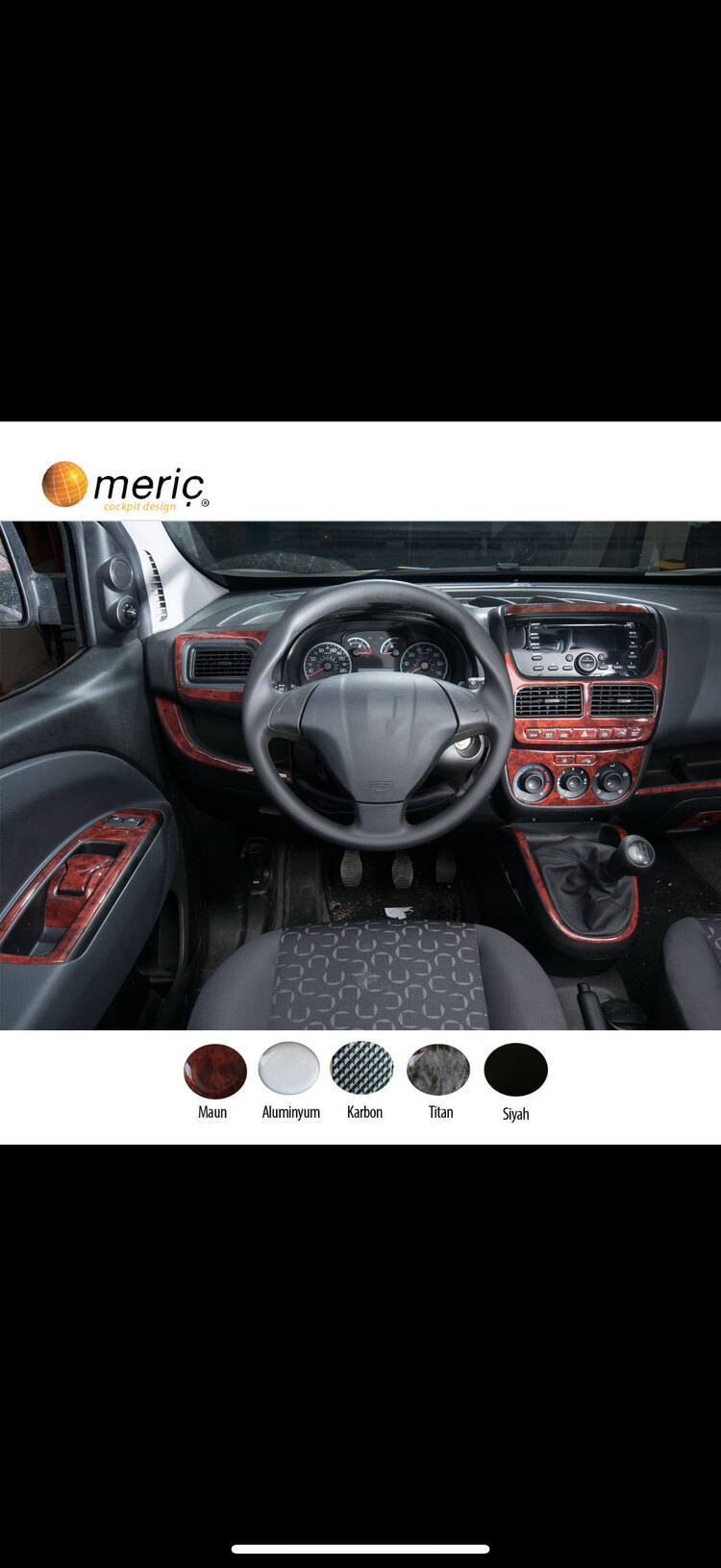 Fiat Doblo 2009-2015 Maun Kaplama 27 Parça