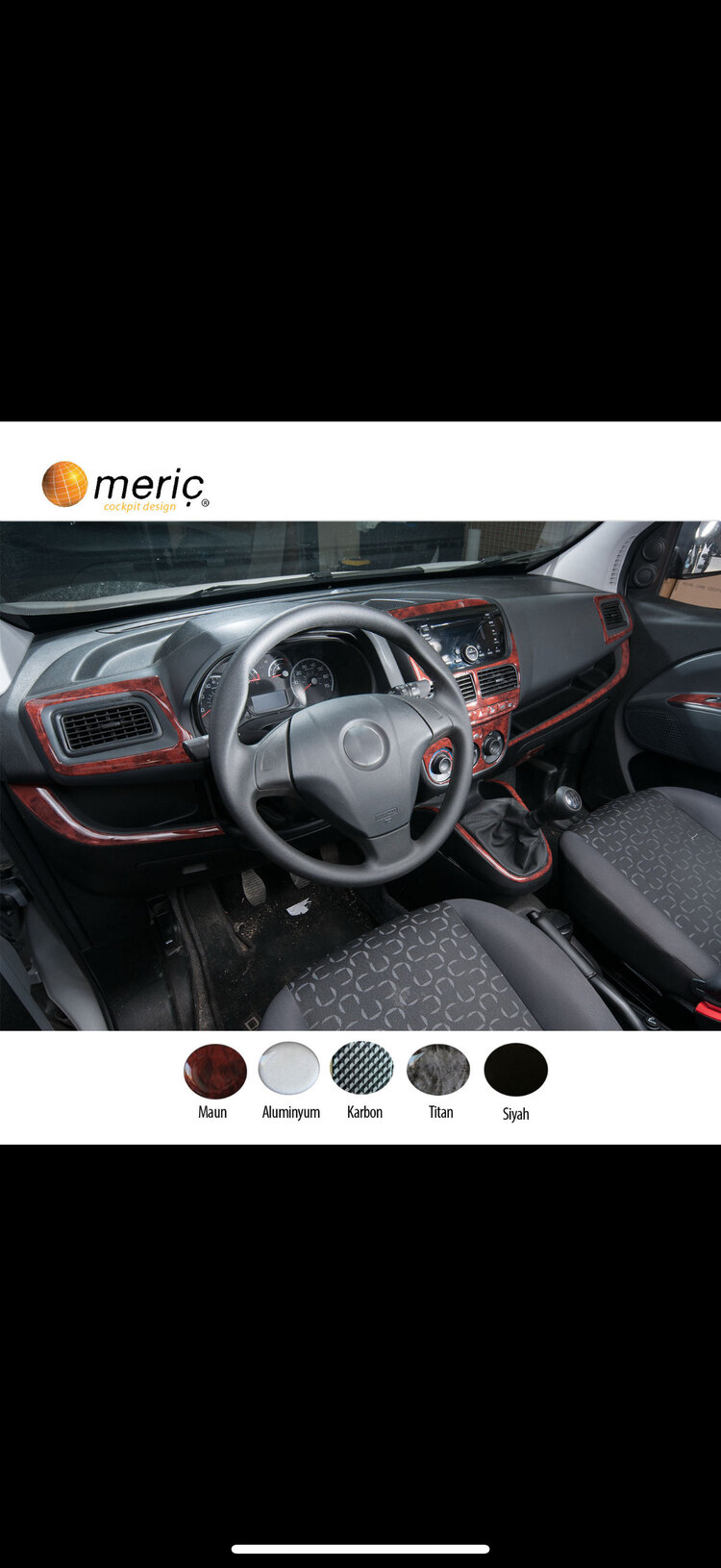 Fiat Doblo 2009-2015 Maun Kaplama 27 Parça