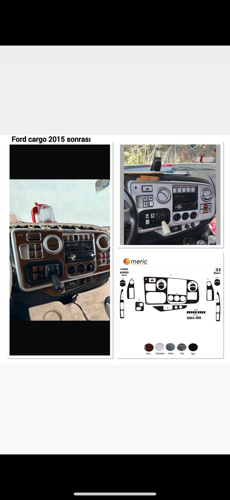 Ford Cargo 2015 sonrası 33p