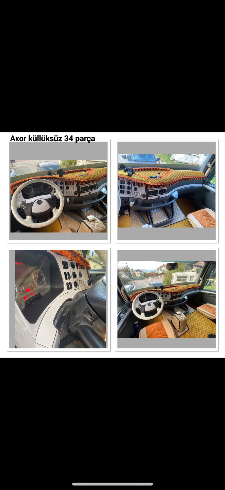 Mercedes Axor 34 parç set 2004 sonrası