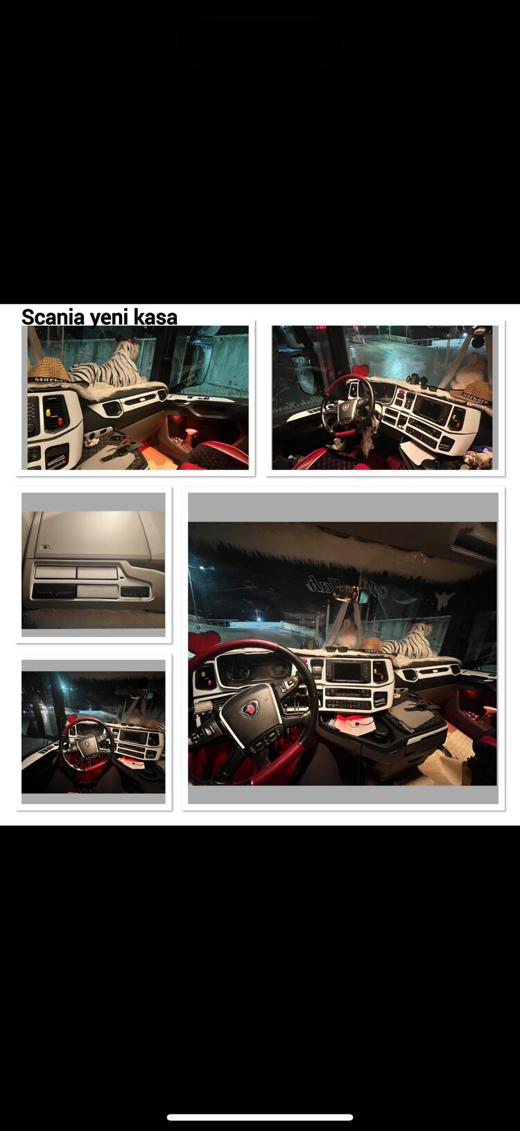 Scania 2018 sonrası 24 parça full set Üst Takolar dahil