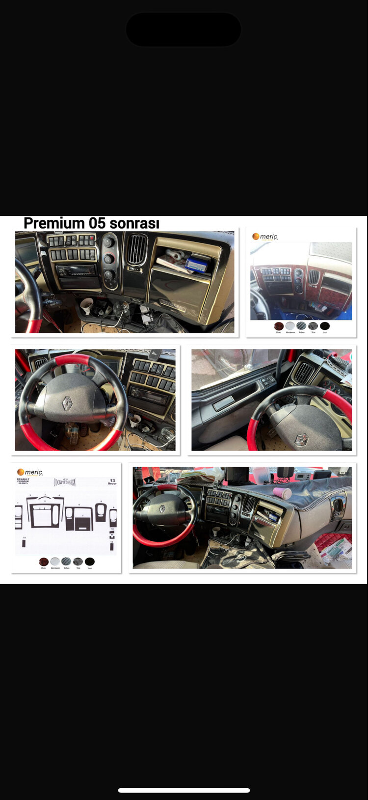 Renault Premium 2005 sonrası Maun Kaplama