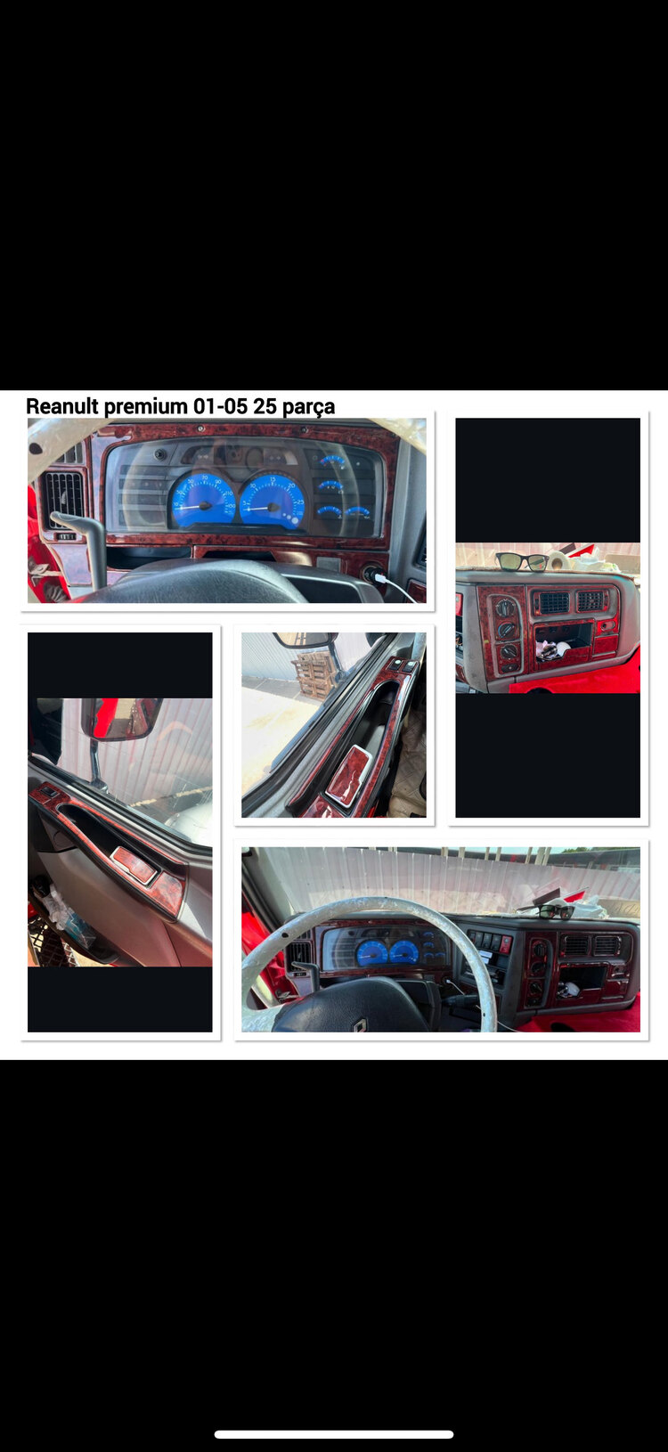 Renault Premium 01-05 25 parça Maun Kaplama 