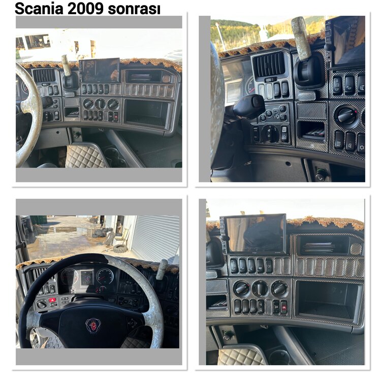 Scania 2009 Sonrası 54 parça Maun Kaplama