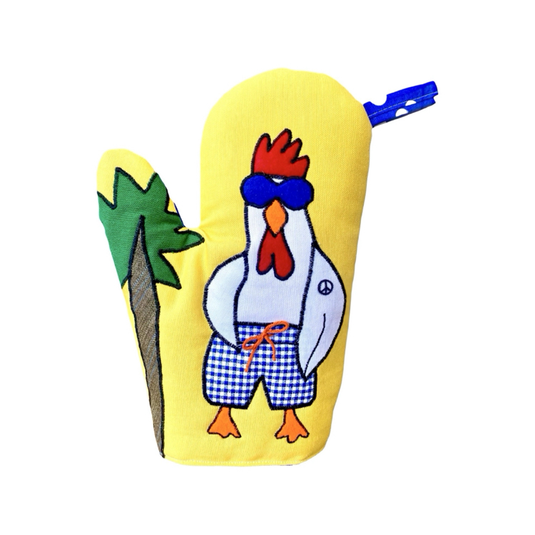 Chicken Family Fırın Eldiveni