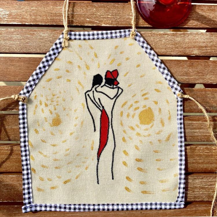Aşk, Şarap, Müzik ve Dans Şişe Önlüğü