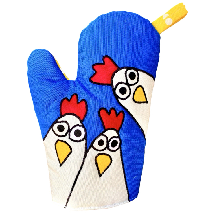 Chicken Family Fırın Eldiveni