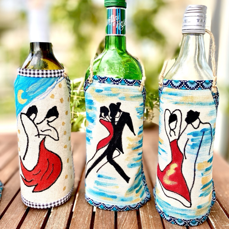 Tango ve Aşk Şişe Önlüğü