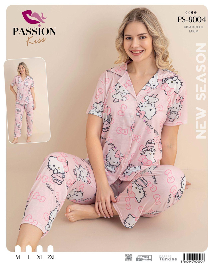 Hello kitty pembe pijama takımı 