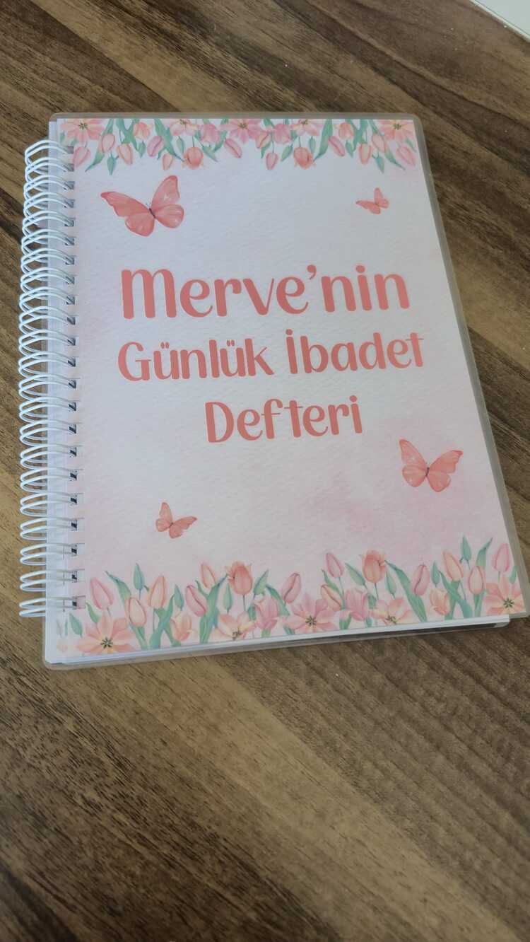 Kişiye Özel Günlük İbadet Defteri