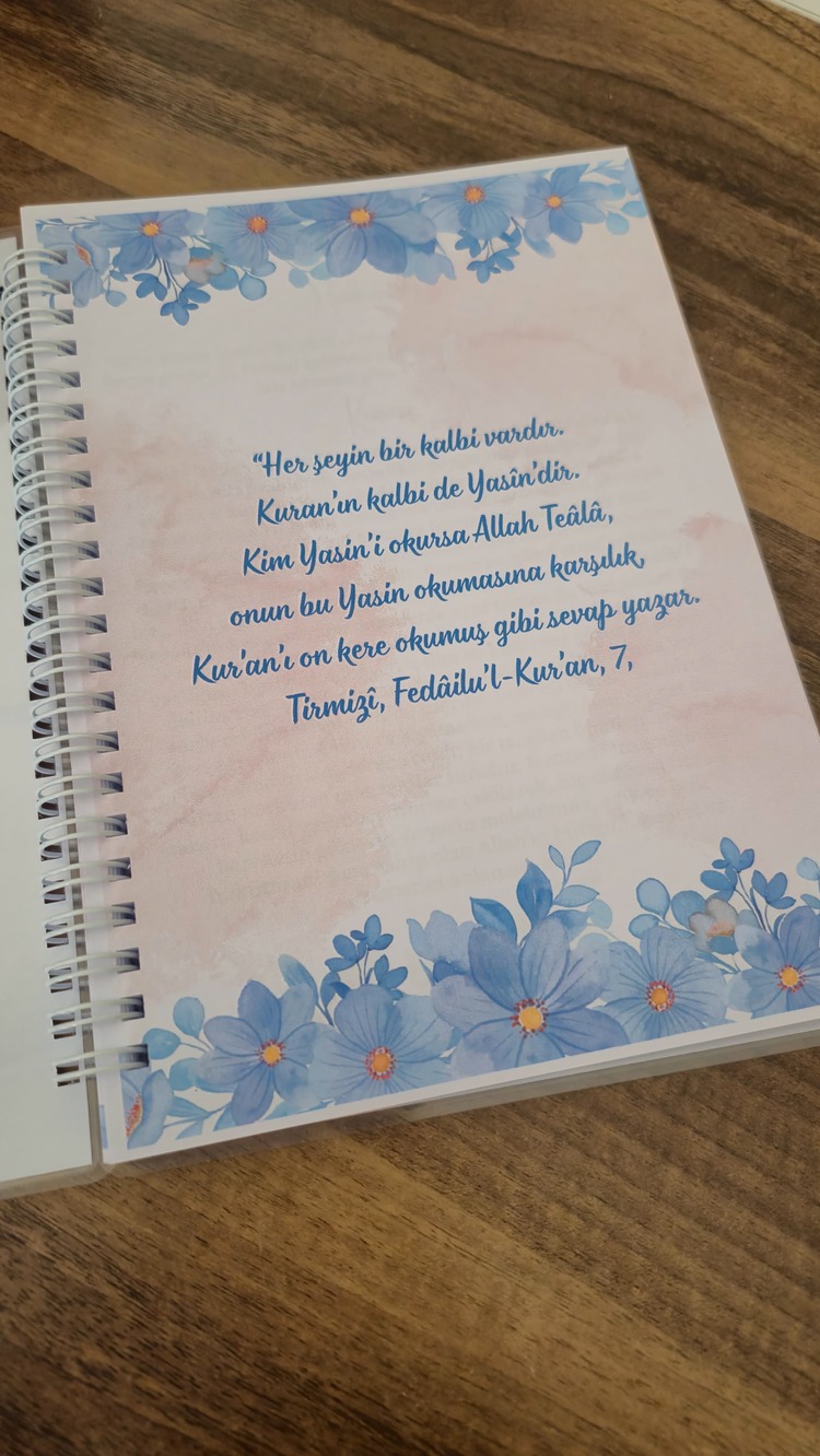 Kişiye Özel Tefsir Defteri - Yâsin Sûresi