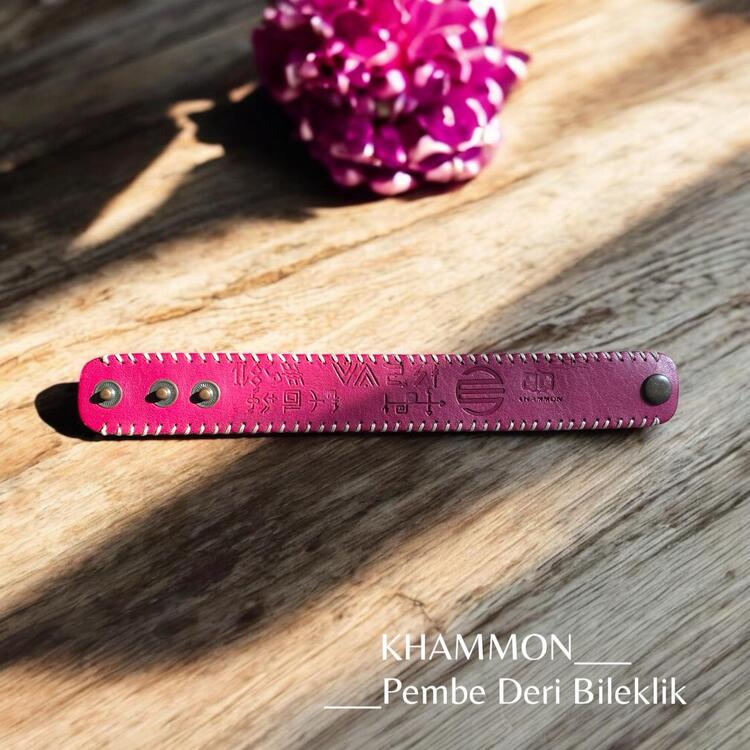 KHAMMON 1.SINIF VAKETA DERİ BİLEKLİK
