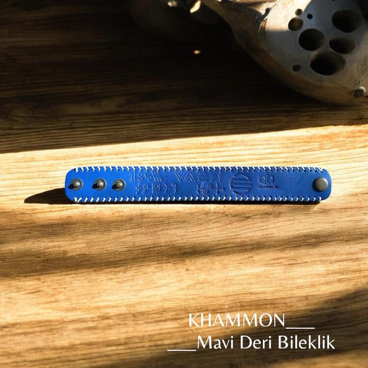 KHAMMON 1.SINIF VAKETA DERİ BİLEKLİK