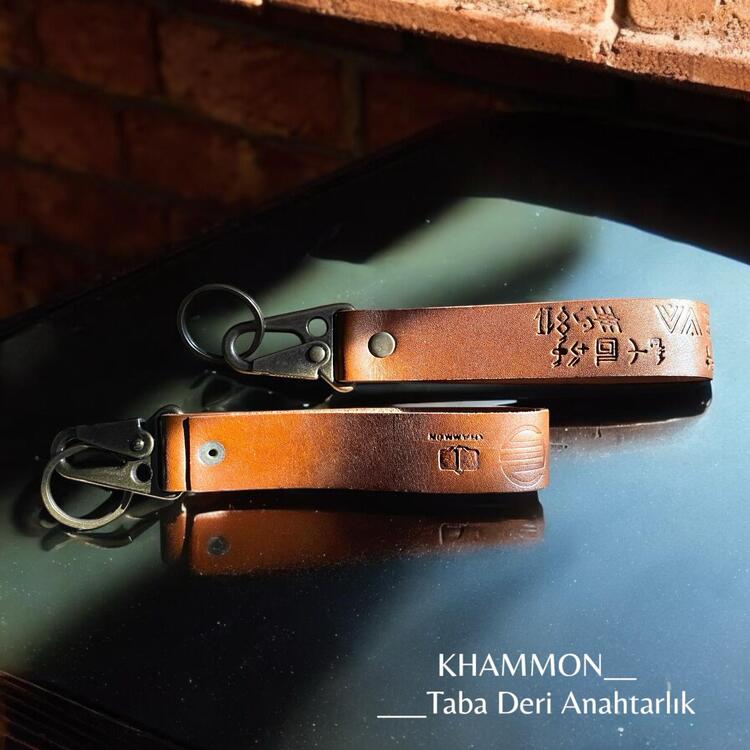 KHAMMON 1.SINIF VAKETA DERİ ANAHTARLIK