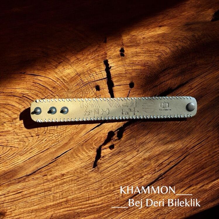 KHAMMON 1.SINIF VAKETA DERİ BİLEKLİK