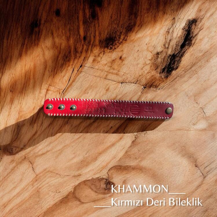 KHAMMON 1.SINIF VAKETA DERİ BİLEKLİK