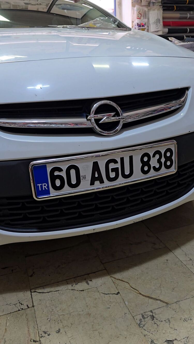 Krom plakalık Çift (2 adet)