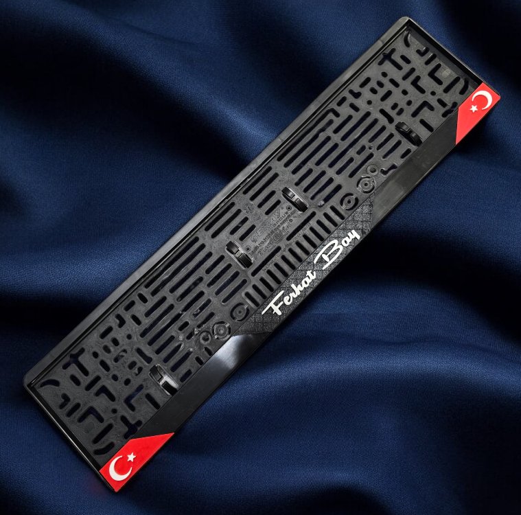Kişiye Özel Plakalık Sport Model ( 2 Adet
