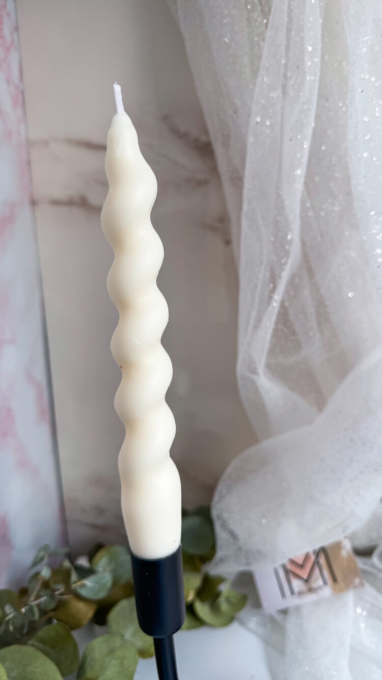 2’li Burgu Şamdan mum