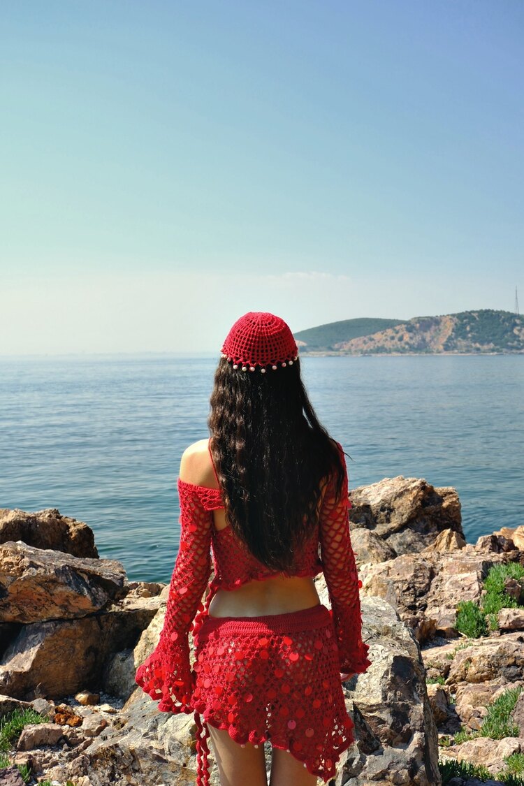 Rosetide Bel Şalı