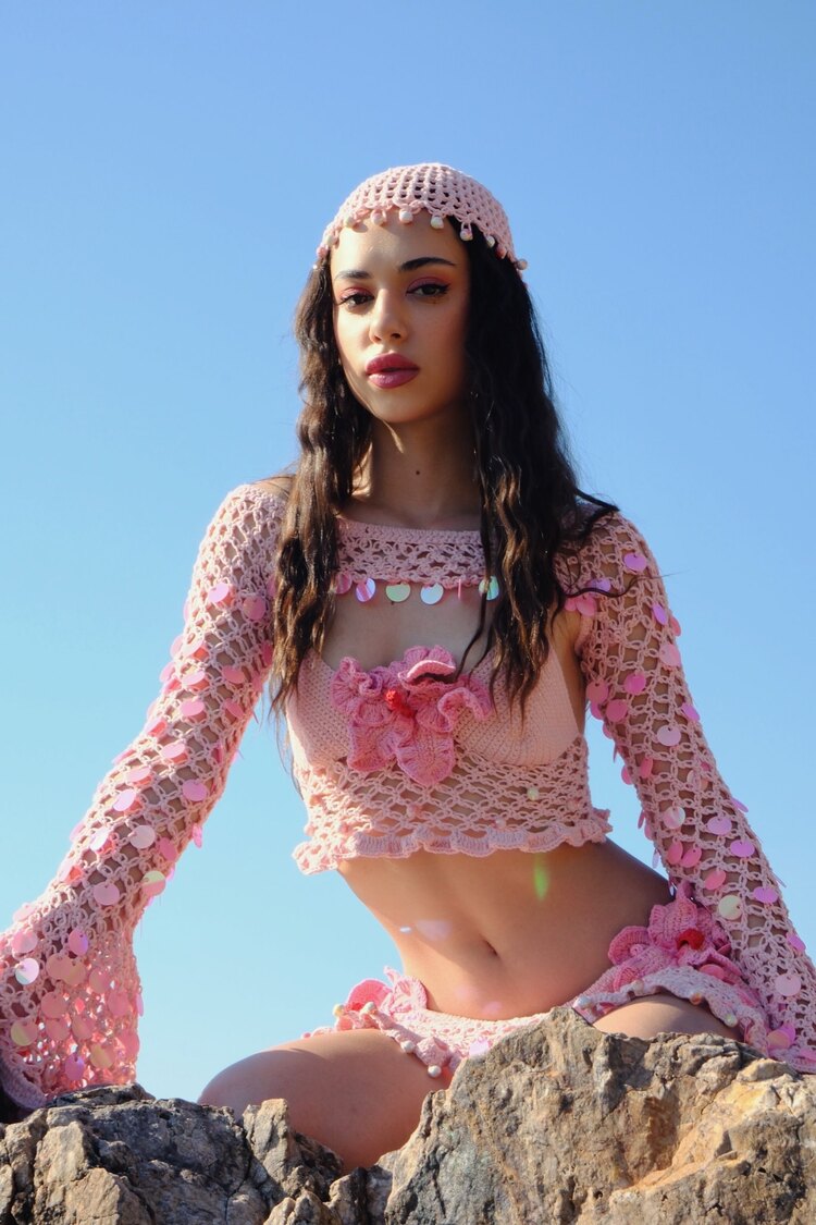 Hibisurge Crop Top