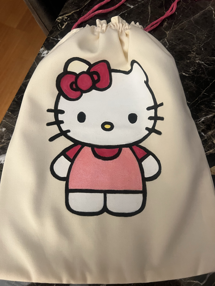 Hello Kitty Organizer Büzgülü Çanta 