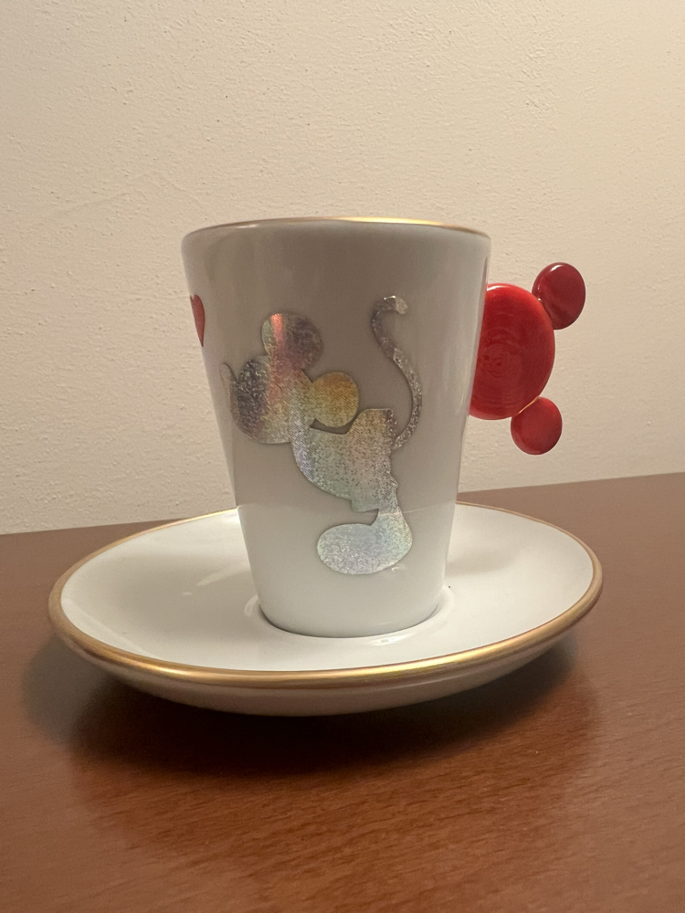 Mickey Minnie Love Türk Kahvesi Fincanı
