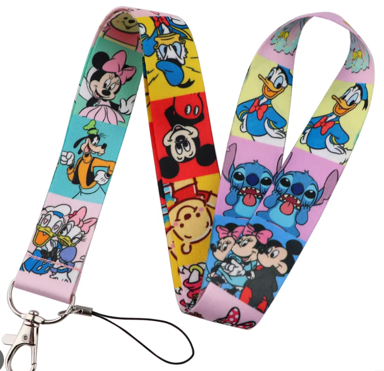 Disney Yaka Kartı Askısı