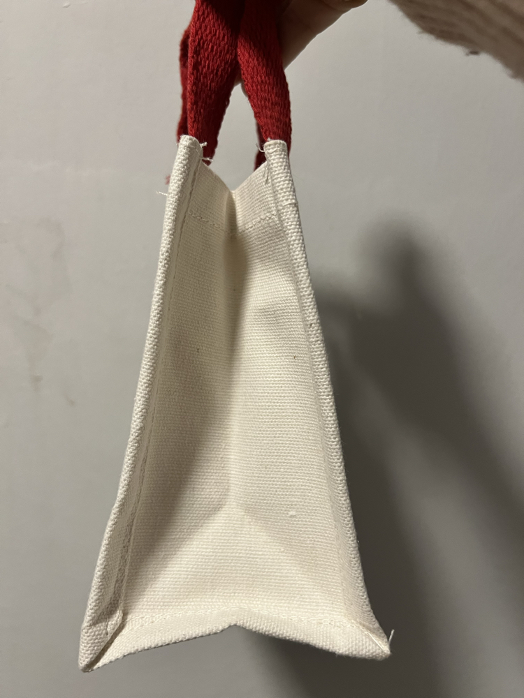 Noel Baba Canvas Hediye Poşeti